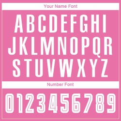 Maillot de football personnalisé à sublimation rose et blanc camouflage